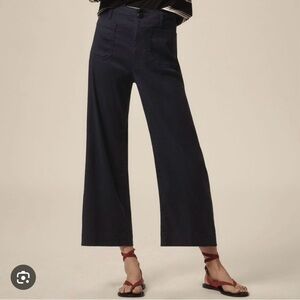 Maeve Black Cropped Pants